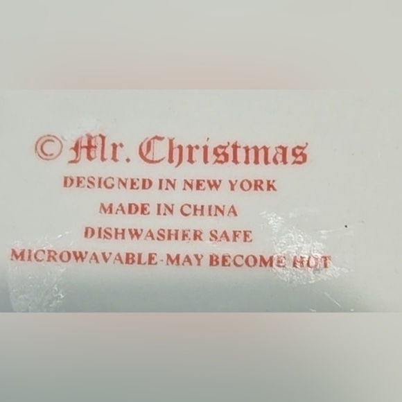 Mr. Christmas 16oz Lidded Nostalgic Christmas Tree Mug with Spoon NIB - Picture 11 of 16